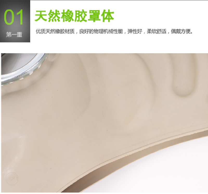 普达 防毒面具化工气体全封闭防护喷漆农药消防电焊活性炭防毒全面罩 全面具+4号中罐