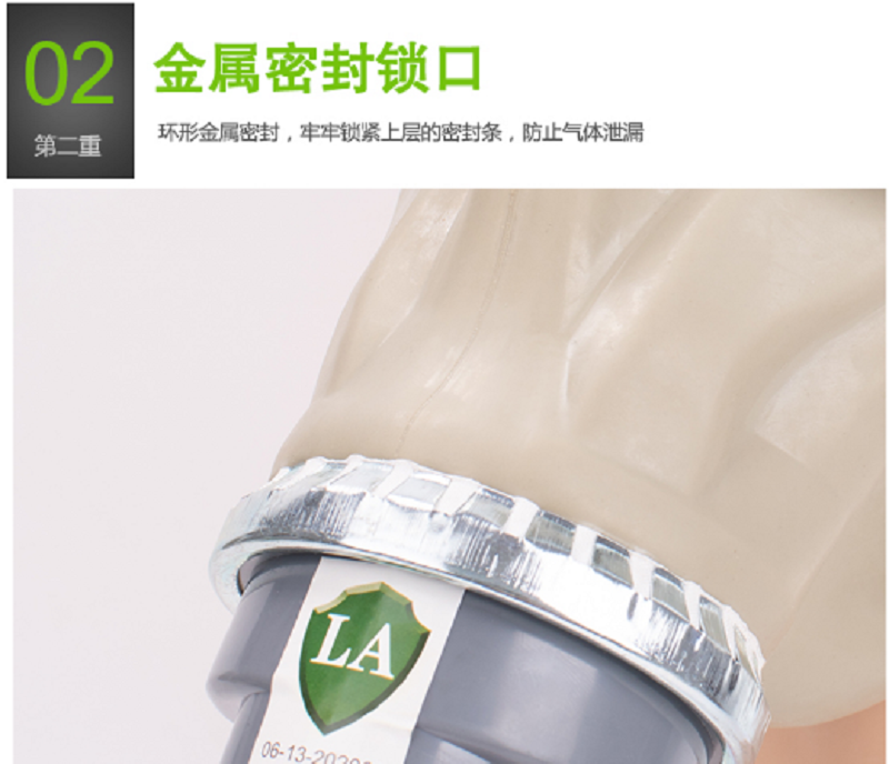 普达 防毒面具化工气体全封闭防护喷漆农药消防电焊活性炭防毒全面罩 全面具+4号中罐